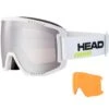 Head Contex Pro 5K Race Chrome/white + Spare Lens