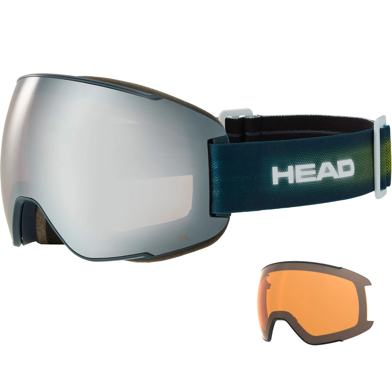 Head Magnify 5K Chrome SHAPE + Spare Lens 1 Head Magnify 5K Chrome SHAPE + Spare Lens