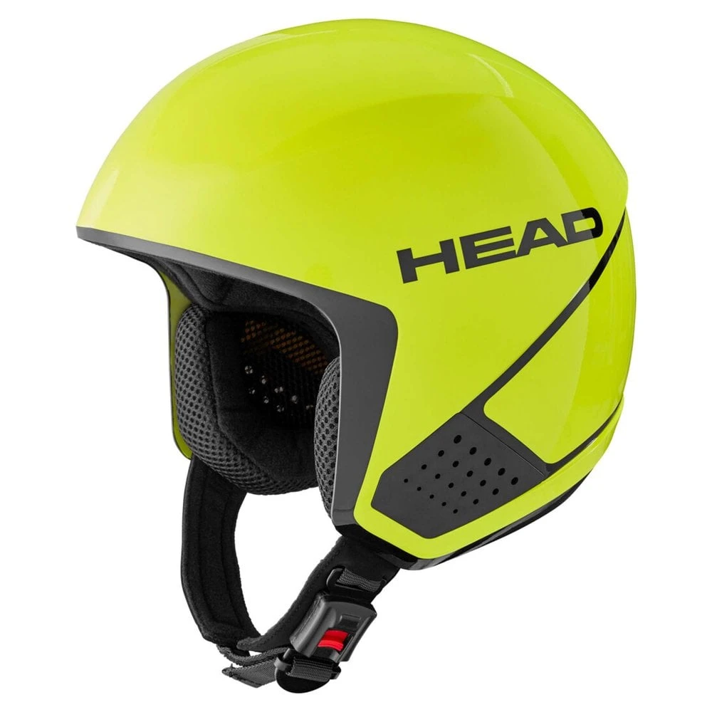 Head Head Downforce Junior Race Ski Helmet - Lime 1 Head Head Downforce Junior Race Ski Helmet - Lime