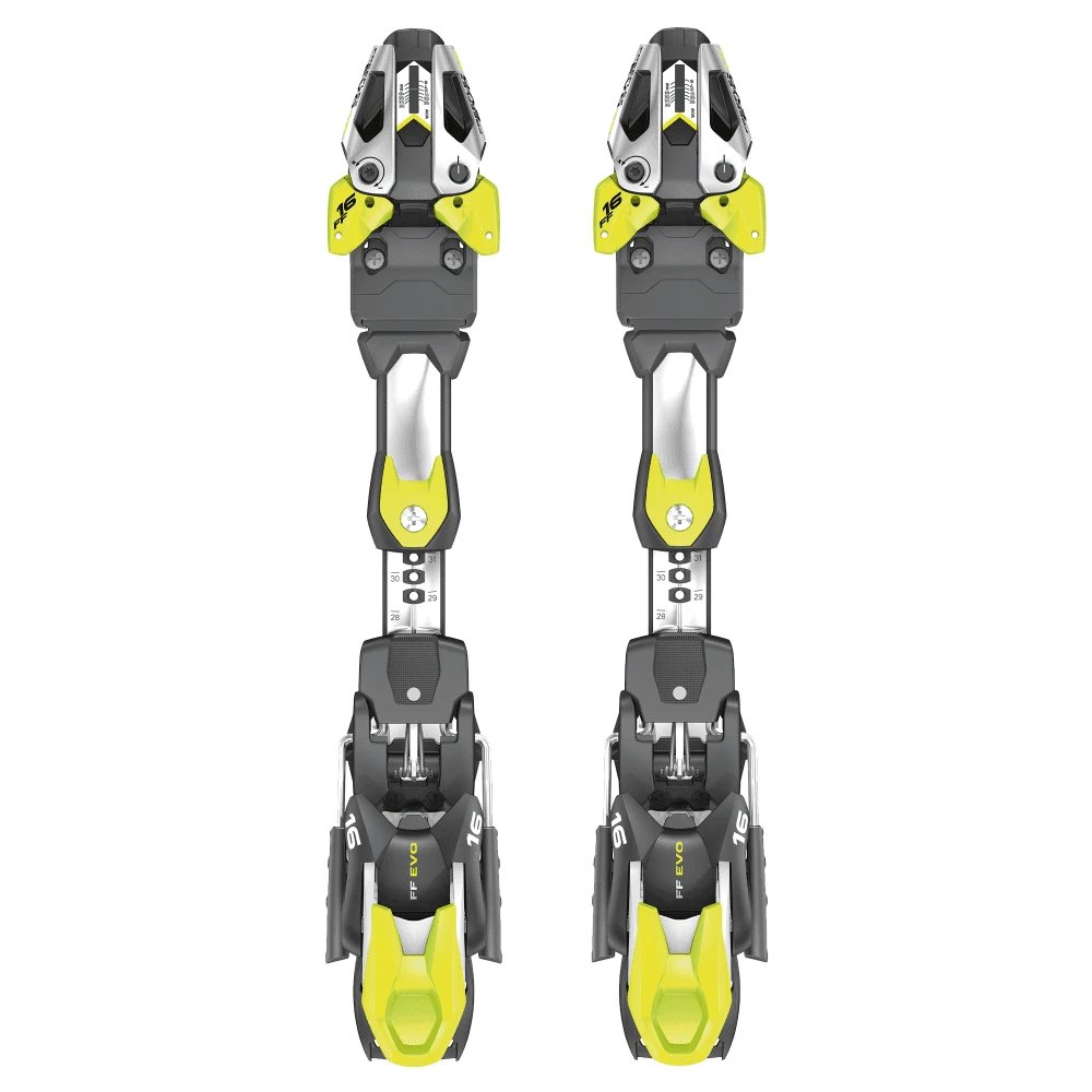 Head Head Freeflex Evo 16 Race Ski Binding - Black/White/Flash Yellow 2 Head Head Freeflex Evo 16 Race Ski Binding - Black/White/Flash Yellow - Image 2