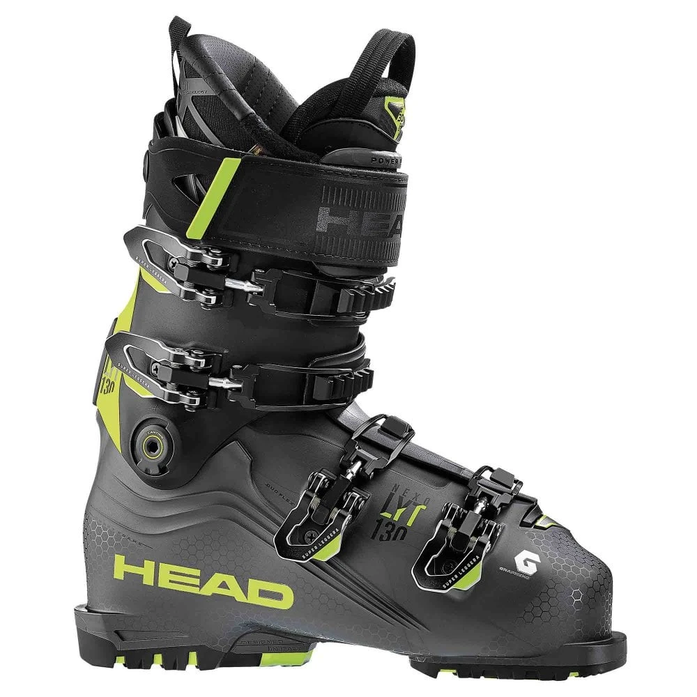 Head Head Nexo LYT 130 Ski Boot 2023 - Anthracite/Yellow 1 Head Head Nexo LYT 130 Ski Boot 2023 - Anthracite/Yellow