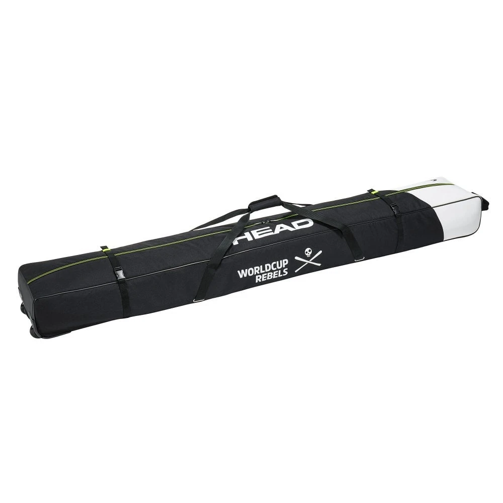 Head Head Rebels Double Ski Bag - Black/White 1 Head Head Rebels Double Ski Bag - Black/White