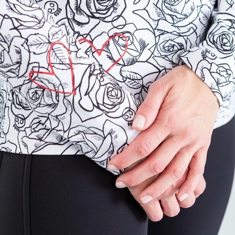 Head Rebels Allover Midlayer Women White/Black L Jumper 3 Head Rebels Allover Midlayer Women White/Black L Jumper - Image 3